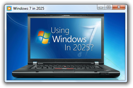 Windows 7 in 2025